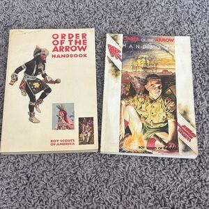 Order of the Arrow Handbook - Boy Scouts of America - set of 2